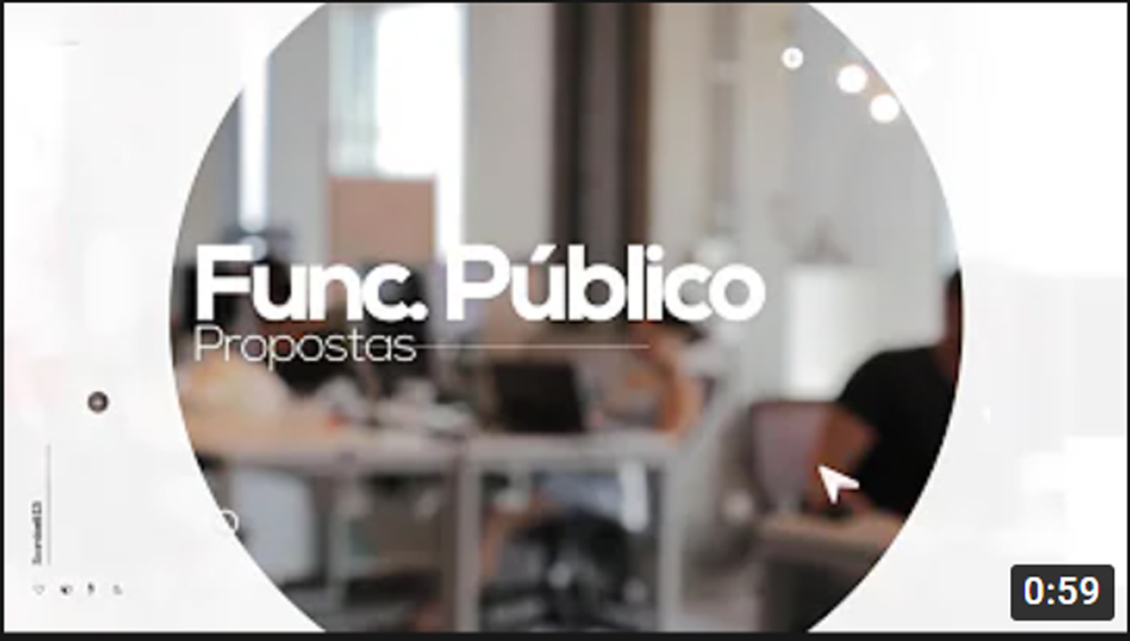 Funcionário Público, jornada de trabalho, plano de carreira